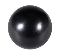 sourcing map 4 pcs Pomo termoestable Esférico M10 rosca hembra de 40 mm de diámetro Asa máquina suave negro borde