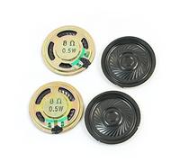 sourcing map 4 Piezas 36 mm 0,5 W 8 Ohm Disco Duro Interno para Altavoz de Cierre magnético para DVD/EVD