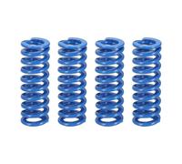 sourcing map 4 resortes de compresión azules, diámetro exterior de 5/8 pulgadas, 1-13/16 pulgadas de longitud, muelles de compresión para impresora 3D de carga ligera para accesorios de impresora de