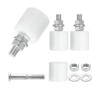 sourcing map 4 rodillos guía de puerta deslizante de 1.57 x 1.57 pulgadas (ancho x alto), rodillo guía de rodamiento de nailon, rodillos de puerta de soporte de puerta corredera para polea, puerta