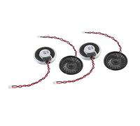 sourcing map 4 Unidades 1W 8 Ohm 2 Pines Conector Imán Altavoz Altavoz 28mm Diámetro