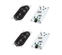 sourcing map 4 x Altavoz magnético Interno de 8R 2W para Ordenadores y Reproductor de música