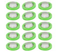 sourcing map 40 arandelas de manguera de filtro, diámetro exterior de 1 pulgada, diámetro interior de 5/8, válvulas de manguera de jardín de 3/4 pulgadas y grifo de agua, juntas de arandelas de