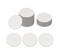 sourcing map 40 discos de acero inoxidable, 32 mm de diámetro, 1,3 mm de grosor, redondos, planos, placas de metal circulares para manualidades, estampación y fabricación de joyas