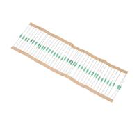 sourcing map 40 fusibles de resistencia, 250 V 0,5 A, fusible de resistencia de plomo de soplado rápido para iluminación electrónica de comunicaciones de telecomunicaciones, color verde