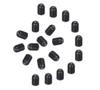 sourcing map 40 puntas de repuesto para lápiz capacitivo de 4,5 mm, de goma de silicona, color negro