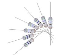 sourcing map 40uds 3W 3 vatios Resistencia de Película de óxido de metal de Cable Axial de 56 Ohm ±5% de tolerancia