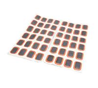 sourcing map 48uds 24mm X 35mm Parches de Goma Reparación de Pinchazo Neumáticos para el Vehículo
