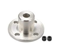 sourcing map 4mm Interior Diám. H12 * D10 Rígido Brida Acoplamiento Motor