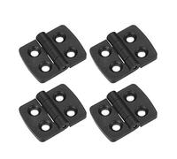 sourcing map 4pcs ABS Bisagra de empalme de nylon de Puerta de armario de 40mm de longitud