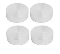 sourcing map 4Pcs Disco De Aluminio Rosca M8 De 30mm De Diámetro 10mm Gros