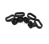 sourcing map 4uds Goma Negra Pasacables Guía de Cable del Velocímetro para la Motocicleta Fijación Guardabarros Delantero