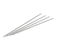 sourcing map 4uds M4 X 250mm Completamente Roscada Varilla 304 Inoxidable Acero Derecha Mano Roscas