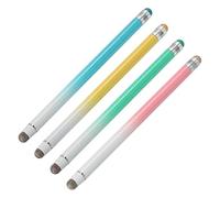 sourcing map 4uds Óptica Punta Lápices para Táctil Pantallas Capacitiva Óptica Punta Universal Tableta Lápiz Sensibilidad Precisión, Degradado