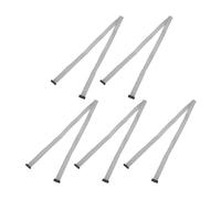 sourcing map 5 cables planos de conector IDC, 16 pines de 2 mm de paso, 75 cm de longitud FC a FC, conector hembra doble, cable plano para electrónica industrial, color gris