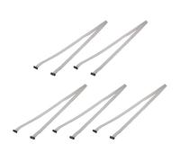 sourcing map 5 cables planos de conector IDC, 16 pines de 2 mm, paso de 1 m de longitud, FC a FC hembra doble, cable plano para electrónica industrial, color gris