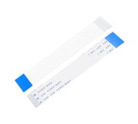 sourcing map 5 cables planos flexibles FFC, 22 pines, paso de 0,5 mm, 80 mm, FPC, FFC, cable de cinta flexible para TV LCD, coche, reproductor de DVD, portátil (tipo B)