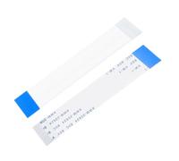 sourcing map 5 cables planos flexibles FFC, 24 pines, paso de 0,5 mm, 80 mm, FPC, FFC, cable de cinta flexible para TV LCD, coche, reproductor de DVD, portátil (tipo B)