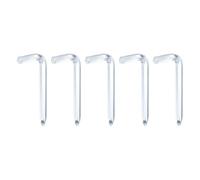 sourcing map 5 destornilladores de desplazamiento H5/PH2 de 6 mm hexagonal de cabeza Phillips tipo L, herramienta de mano de doble extremo para reparación de electrodomésticos (2.8 x 1.2 pulgadas)