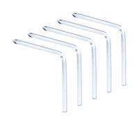 sourcing map 5 destornilladores de desplazamiento H5/PH2 de 6 mm hexagonal de cabeza Phillips tipo L, herramienta de mano de doble extremo para reparación de electrodomésticos (3.54 x 3.54 pulgadas)
