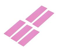 sourcing map 5 forros para mango de cuchillo de 6 x 2 x 0.08 pulgadas, hojas espaciadoras G10, material para balanzas de cuchillos, losas y herramientas, color rosa melocotón
