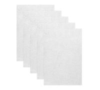 sourcing map 5 hojas de espuma brillante plateada, hojas de espuma EVA brillante de 8 x 12 pulgadas, papel EVA para proyectos de manualidades, álbumes de recortes, regalo, decoración de fiestas