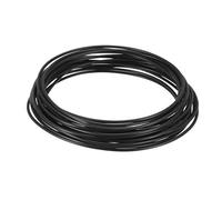 sourcing map 5 metros/16 pies PCL Lápiz 3D/3D del filamento de la impresora Negro 5 metros / 16 pies