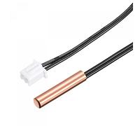 sourcing map 5 Paquetes 40cm 15K NTC Termistor Sonda, Extrusor Filamento Cobre Sensible Sensor para 3D Impresora Calentador