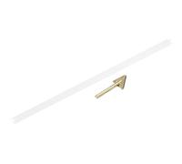 sourcing map 5 varillas de soldadura de plástico blanco de 5 mm x 1000 mm, cinta de doble hebra de polietileno con herramientas de alisado para reparar tanques de agua, carretillas elevadoras, palés