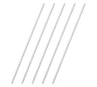 sourcing map 5 varillas totalmente roscadas, M2,5 x 0,45 mm, paso 304 de acero inoxidable 304, pernos de rosca gruesos, 90 mm, tornillos roscados para anclajes, pernos, perno, abrazadera en U