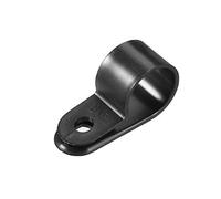 sourcing map 50 clips de nailon tipo R para organizar cables de 15,8 mm CC-4