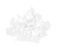 sourcing map 50 espaciadores adhesivos para PCB, separadores aislados de nailon adhesivo para soporte de placa PCB, altura de soporte de 0.25 pulgadas, se adapta a agujeros de PCB de 3 mm a 3.2 mm