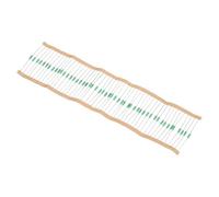 sourcing map 50 fusibles de resistencia, 250 V 0,75 A, fusible de resistencia de plomo de soplado rápido para iluminación electrónica de comunicaciones de telecomunicaciones, color verde