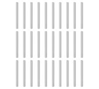 sourcing map 50 pasadores M3 (3 mm) x 40 mm, acero inoxidable 304, cilíndrico, soporte de estante, elementos de sujeción para dispositivos de metal, muebles de madera, instalación de bricolaje, color