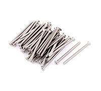 sourcing map 50 Pcs tornillo avellanado tornillos Phillips M3 x 45 mm