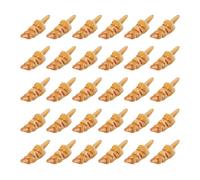 sourcing map 50 piezas de muñecos de nieve de Navidad, nariz de seguridad de zanahoria pequeña de plástico naranja para Papá Noel, muñeco de nieve, kits de construcción, manualidades, Navidad, n.º 13