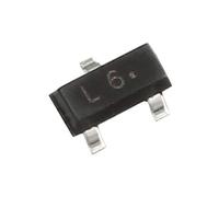 sourcing map 50 pzas 2SC1623-L6 Transistor SOT-23 NPN 50V 100mA 200mW de Montaje Superficial