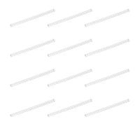 sourcing map 50 resortes de compresión de acero inoxidable 304, 0.2 mm x 3 mm x 5 mm, resorte pequeño y pequeño para reparación del hogar y bricolaje, taller y uso industrial, (tono plateado)