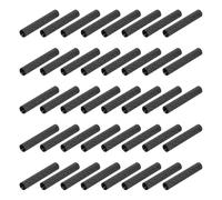 sourcing map 50 separadores espaciadores moleteados de aluminio M3 x 30 mm, tuerca de acoplamiento redonda, conector de tuerca de manguito, cierre de varilla para dron RC Quadcopter FPV Drone piezas