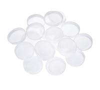 sourcing map 50 tapas de extremo de tubo de correo de 2.2 pulgadas de identificación, redondas, de cartón, tapas de extremo de tubo de envío, tapas protectoras de plástico para tubos de correo de