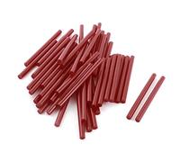sourcing map 50 Uds. Barras adhesivas de pistola de pegamento de fusión en caliente rojo 7x100mm para modelo artesanal