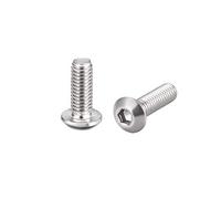 sourcing map 50 unids Tornillos de máquina m3x8mm Tornillos de tornillo