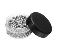 sourcing map 500 bolas de rodamiento de 4 mm, bolas de acero cromado G50, bolas de precisión