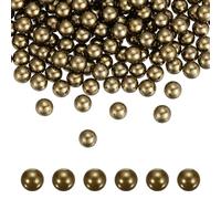 sourcing map 500 perlas sin agujeros, cuentas redondas de plástico ABS de 8 mm, para rellenar jarrones para manualidades, joyería, relleno de decoración de fiesta en el hogar, centros de mesa de boda