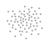 sourcing map 5000uds 1mm Carbono Acero Rodamiento Bolas G1000 Precisión