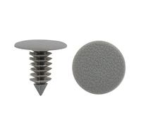 sourcing map 50Pcs 8.5mm Agujero Plástico Empuje Tornillo Remache Panel Fijaciones Clips Para Coche Auto