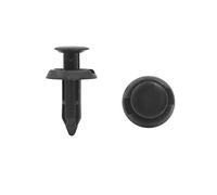 sourcing map 50Pcs Remache Grapas De Vehículo Parachoques Panel De La Puerta 6mm Agujero Clips De Sujeción para Grapas Puerta