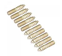 sourcing map 50uds M5x25mm Suspensión Pernos Doble Extremo Rosca Pasador