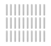 sourcing map 55 pasadores de clavija, M2,5 x 14 mm, acero inoxidable 304, cilíndrico, soporte de estante, elementos de sujeción para dispositivos de metal, muebles de madera, instalación de bricolaje