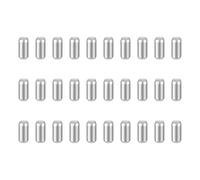 sourcing map 55 pasadores de clavija, M2,5 x 4 mm, acero inoxidable 304, cilíndrico, soporte de estante, elementos de sujeción para dispositivos de metal, muebles de madera, instalación de bricolaje